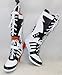 Halloween Cosplay Shoes Boots Pu Leather Heel Height 2 inch Customized