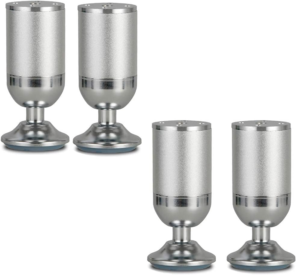 Table foot accessories Aluminum furniture feet 4 * metal furniture feet