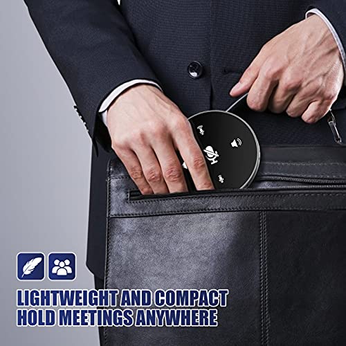 Peradix USB Conference Microphone, Enhanced Computer Speakers with