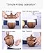 Essential Oil Diffuser 300ml Acorn Wood Grain Aromatherapy Diffuser, Cool Mist Humidifier Waterless Auto Shut-Off 7 Color LED Lights for Yoga,Office,Spa,Bedroom,Gift