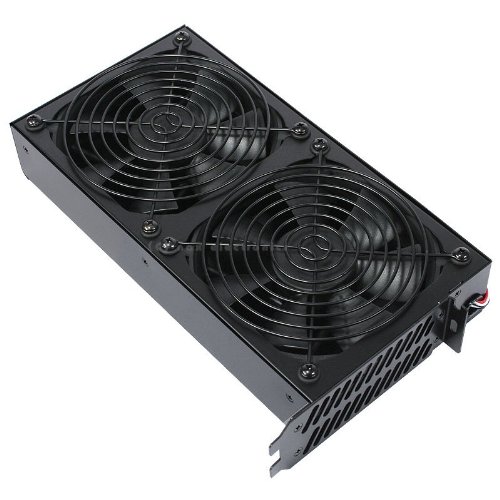 Lian Li BS-08B - Video card cooler - 120 mm - black