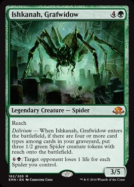 Magic: the Gathering - Ishkanah, Grafwidow (163/205) - Eldritch Moon