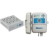 Hunter Wand Wi-Fi Module for X2 Outdoor Irrigation Controller Bundle with Hunter Industries Hydrawise X2 6-Station Outdoor Irrigation Controller, White