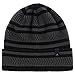 adidas Men's Anchor Fold Beanie, Black/Dark Grey, One Size