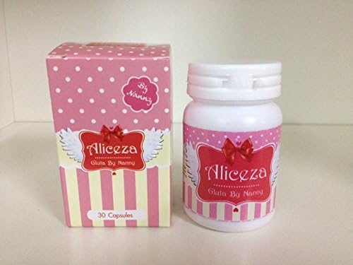 2 X30 Caps.aliceza By Nanny Glutathione 250 Mg. Whitening Skin Coenzyme Q10