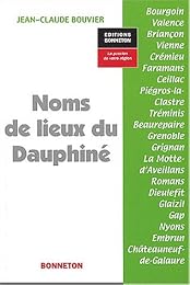 Noms de lieux du Dauphiné