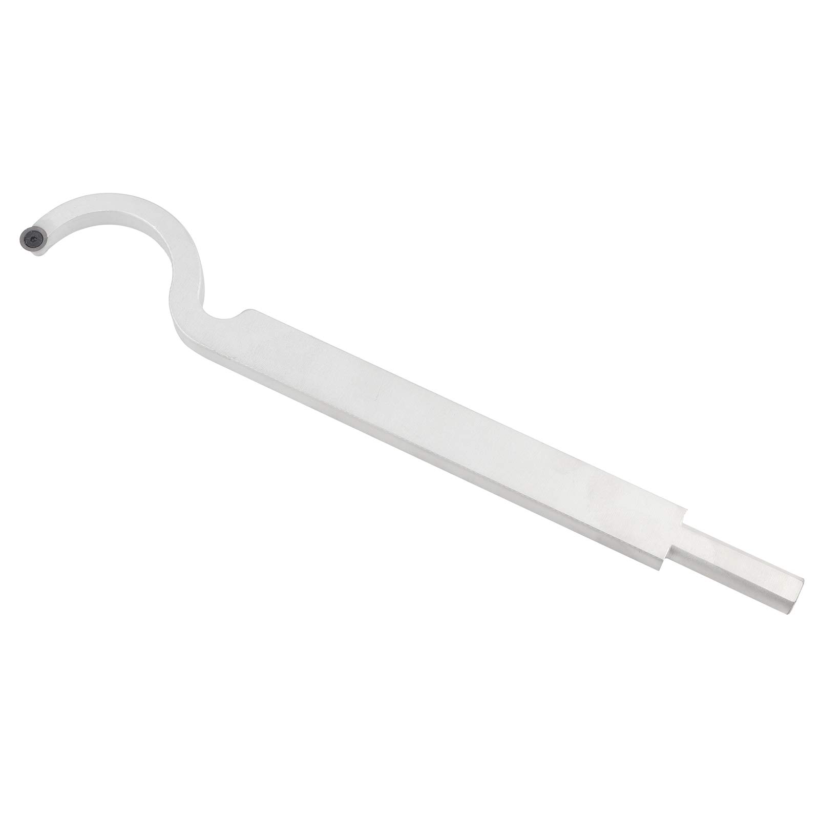 Liukouu Wood Turning Tool, Tungsten Titanium Blade, Alloy Handle, Mini Chisel for Ordinary and CNC Lathe (Type B)