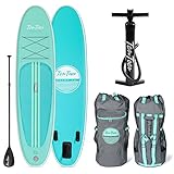 Ten Toes SUP Emporium Ten Toes Weekender Inflatable Stand Up Paddle Board Bundle, Medium/10', Seafoam