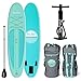 Ten Toes SUP Emporium Ten Toes Weekender Inflatable Stand Up Paddle Board Bundle, Medium/10', Seafoam