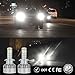 14000LM H7 Led Headlight Bulbs 100W High Beam 6000k Low Beam Fog Lights Super Bright 4 Sides Conversion Kits Replacements Car Truck Driving Lamp ZDATT