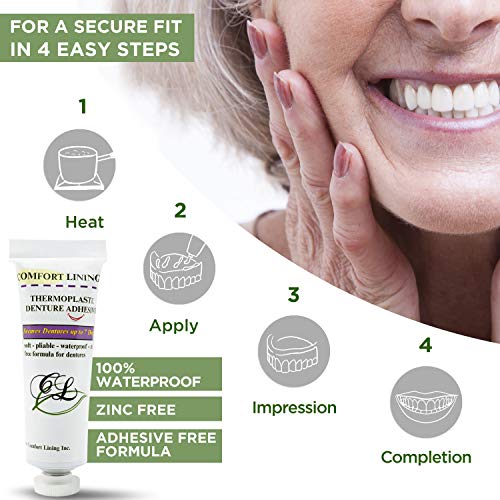 Comfort Lining Thermoplastic Denture Adhesive 1 oz.(28 Grams) Pricepulse