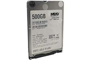 MaxDigitalData 500GB 5400RPM 64MB Cache SATA 6Gb/s 7mm 2.5in Notebook/Mobile Hard Drive (MD500GLSA6454S) - 2 Year Warranty