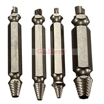 Generic 2015 Special Offer Tool Woodworking 4pcs Screw Extractor Drill Bits Guide Set Broken Damaged Bolt Remover Drill Bit Set