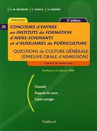 Concours d'entrée en instituts de formation d'aides-soignants et d'auxiliaires de puériculture