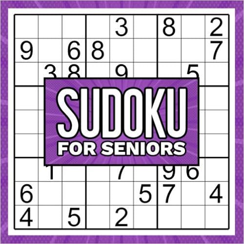 sudoku for seniors easy extra large print sudoku puzzles purple brain puzzles 9781695251014 books amazon com