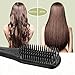 Hair Straightener Brush BearMoo Best Straightening Brush Ceramic Faster Heating MCH Technology, Double Anion, Anti-Scald Comb Teeth- Gift Packaging