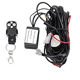 Lumitek Remote Wiring Harness Kit 40A 14V ON / OFF Switch Relay for -120W LED Work Light Bar(2 Head)…