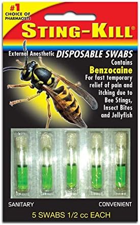 Blythewood Bee Company Sting-Kill Disposable Swabs