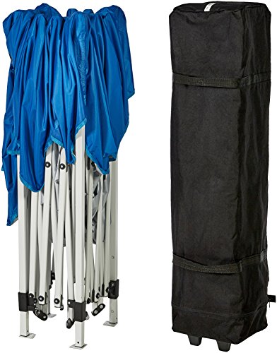 4 AmazonBasics+Pop+Up+Canopy+Tent+Blue