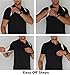 Posture Corrector Brace/Wear 15 Minutes A Day to Impove Posture Posturific Brace - Available in Colors and Sizes (Black Large)