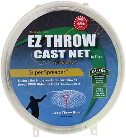 Fitec Unisex's EZ-Throw 750, Multi, 6 Ft. Radius