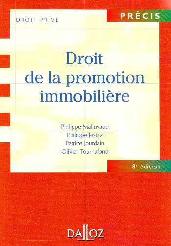 Droit de la promotion immobilière