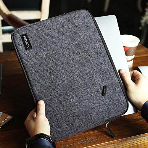 KIZUNA Tablet Sleeve Case 10 Inch Water-Resistant Laptop Bag for 10.1" Notebook/9.7" 10.5" 11" iPad Pro/Microsoft Surface Go/10.8" Huawei MediaPad/Samsung Galaxy Tab S4/Acer Iconia One 10 -Grey