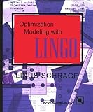 Optimization Modeling with Lingo, Lindo Systems, 1893355004