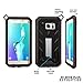 Galaxy S6 Edge Plus Case, Poetic Revolution [360 Degree Protection] Full-Body Rugged Heavy Duty Case without Screen Protector for Samsung Galaxy S6 Edge Plus Black