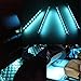Car LED Strip Light, EJ’s SUPER CAR 4pcs 36 LED Car Interior Lights Under Dash Lighting Waterproof Kit,Atmosphere Neon Lights Strip for Car,DC 12V(Ice Blue)…thumb 1