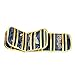 Satin Jewelry Organizer Travel Case, Navy, Small