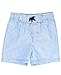 RUGGEDBUTTS Cornflower Blue Gingham Swim Trunks - 12-18m