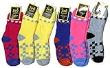 Assorted Toasty Fuzzy 6 Pack Socks