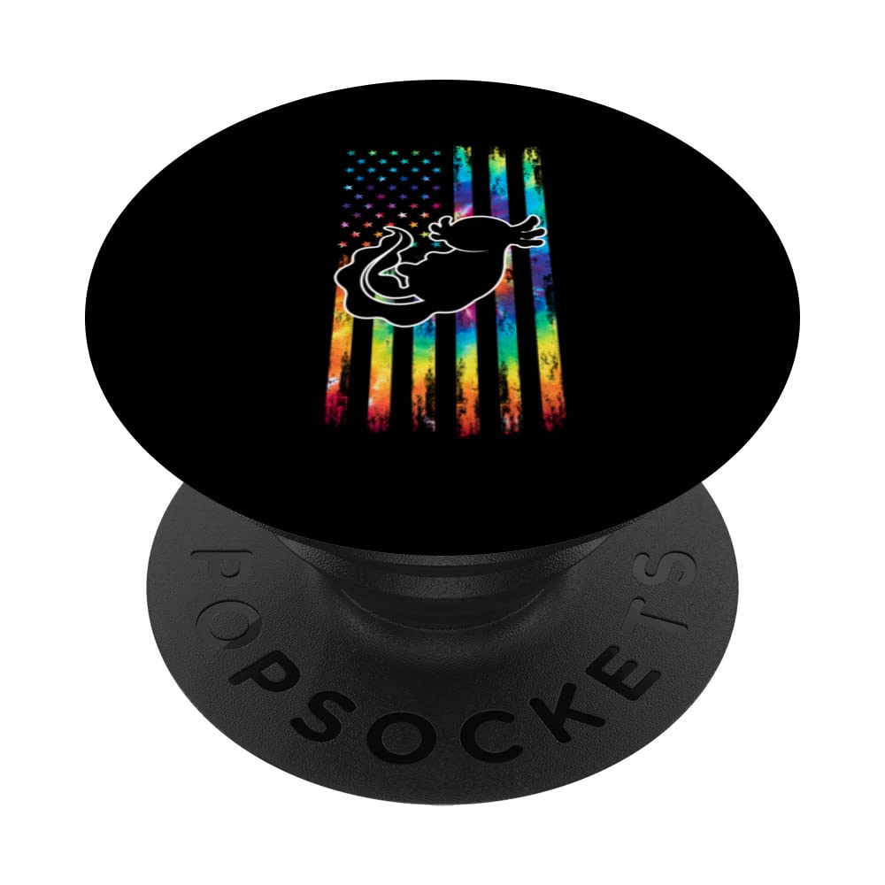 Axolotl Flag axolotls axolotl PopSockets Swappable PopGrip