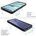 Casetego Compatible with Galaxy Note 9 Waterproof Case,Underwater Cover Full Body Protective Snowproof Dirtproof Shockproof IP68 Certified Waterproof Case for Samsung Galaxy Note 9,Black/Clear