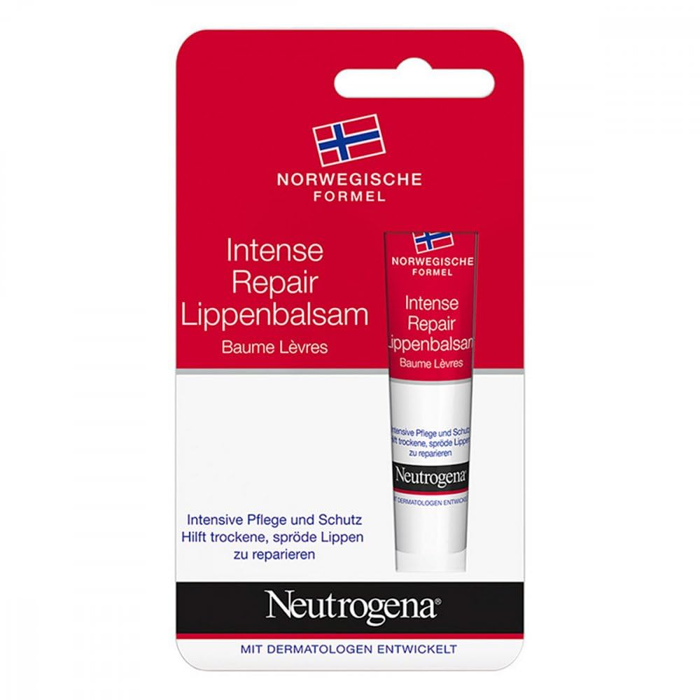 Neutrogena Intense Repair Lippenbalsam, 15 ml Cream