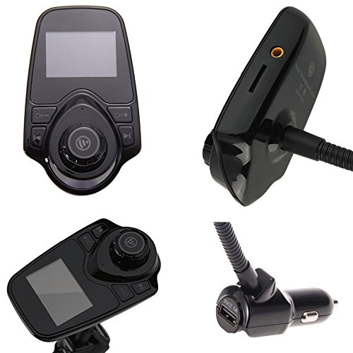KingTo Bluetooth FM Transmitter for Car,Wireless Radio Adapter Hands-free Phone MP3 Support Micro SD Card car styling