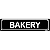 HBXNZ Bakery Metal Tin Sign Wall Decor Room Home Bathroom Bedroom Outdoor Garage Man Cave Garden Bar Signs Decoration 16 x 4 Inches