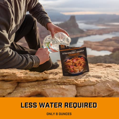 Peak Refuel Strawberry Granola Premium Freeze Dried Camping Food