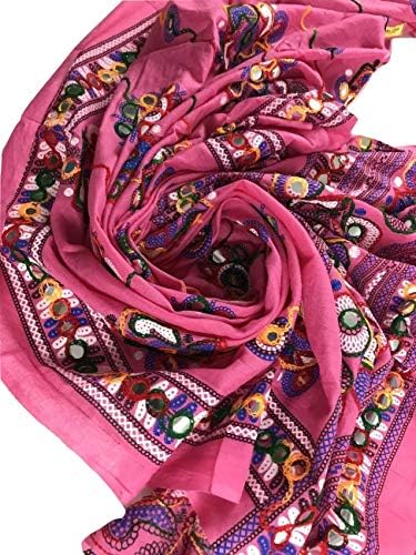 Cute Handwork Indian Chunri Scarf Patiala Suit Traditional Dupatta Stole