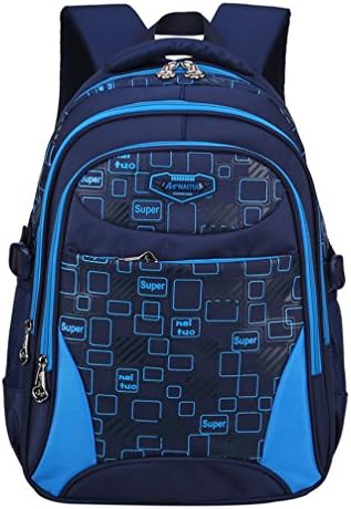 Macbag School Backpack Casual Daypack Travel Outdoor Camouflage Backpack for Boys and Girls (Dark Blue)