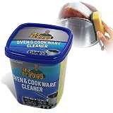 MR. STRONG Oven & Cookware Cleaner Stainless Steel Cleaning Paste Remove Stains from Pots Pans Multi-Purpose Cleaner & Polish Removes Residue Water Marks Universal Cleaning Paste for Removing Rust