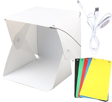 symboat Mini Caja de luz difusa de Studio SE Plegable con la ...
