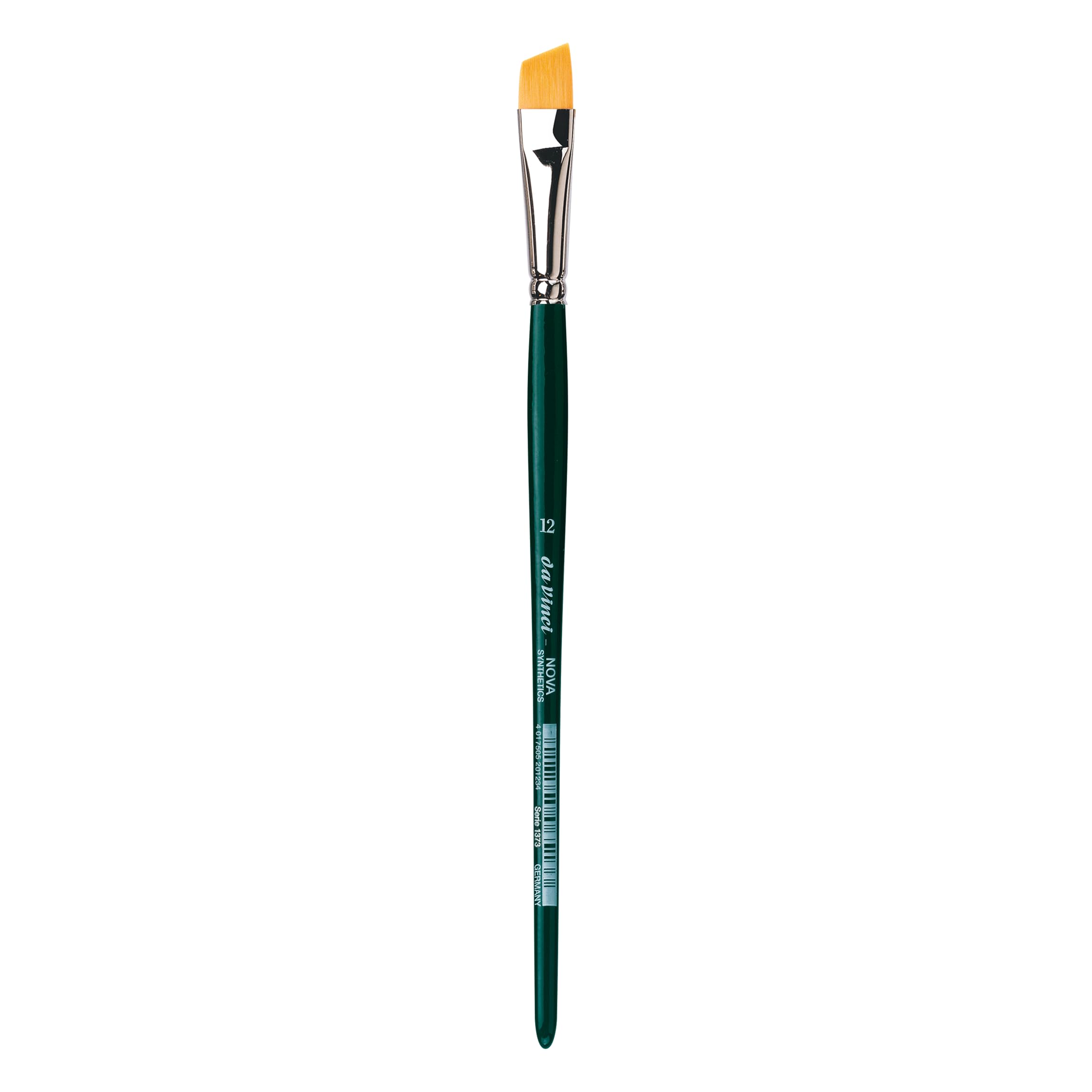 Da Vinci 1373 Series Brush, Synthetic Fiber, Green, 21.5 x 1.2 x 30 cm — image 1