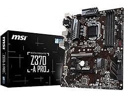 MSI Intel Z370 A Pro ATX DDR4-SDRAM Motherboard