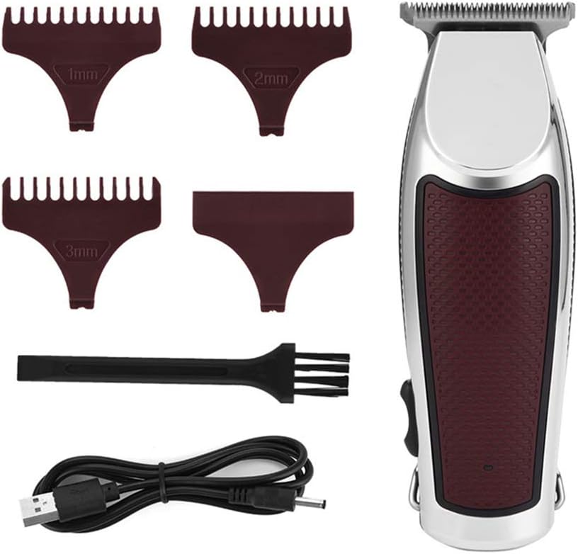 KALDOREI Hair Clippers for Men, Cordless Trimmer Machine with USB Rechargeable, Hair Cutting Kits for Family Home Use, Brown