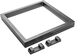 WISHDIAM 4 Pack 3D Floating Display Case