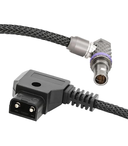 D-Tap Power Splitter Kabel – 1x D-Tap Auf 1x Fischer 3-polig & 2x 0B 2-polig