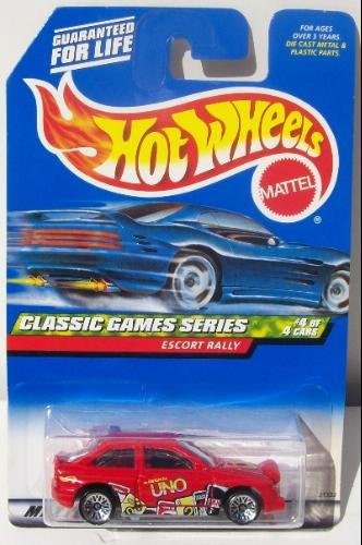 Hot Wheels 1999 #984 CLASSIC GAMES SERIES - ESCORT RALLY 1:64 Scale
