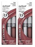 CoverGirl OutLast All Day Two-Step LipColor #534 Caramel Icing 2 Pack!